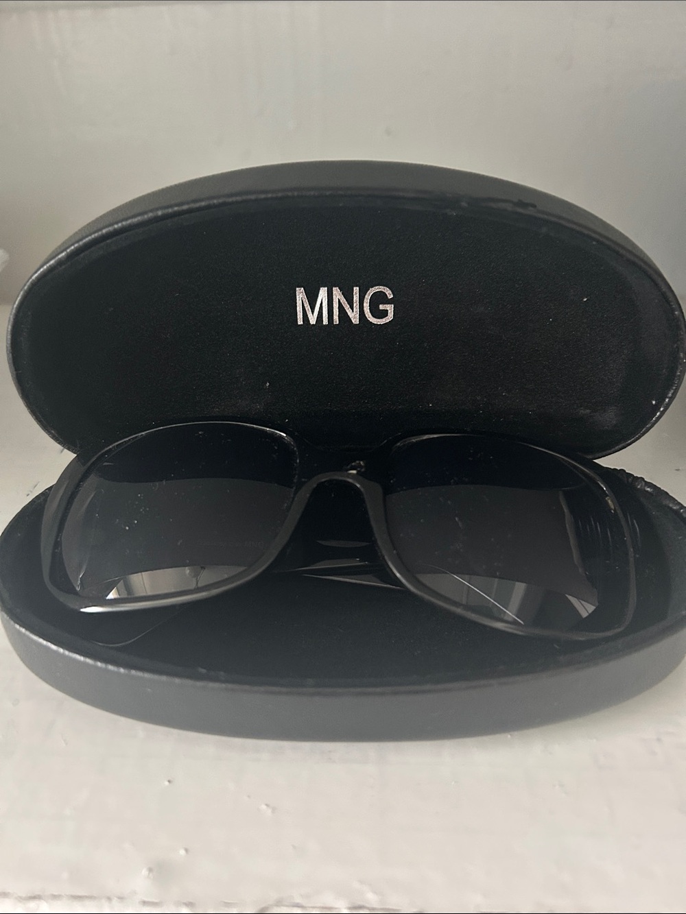 Mango MNG Black Sunglasses